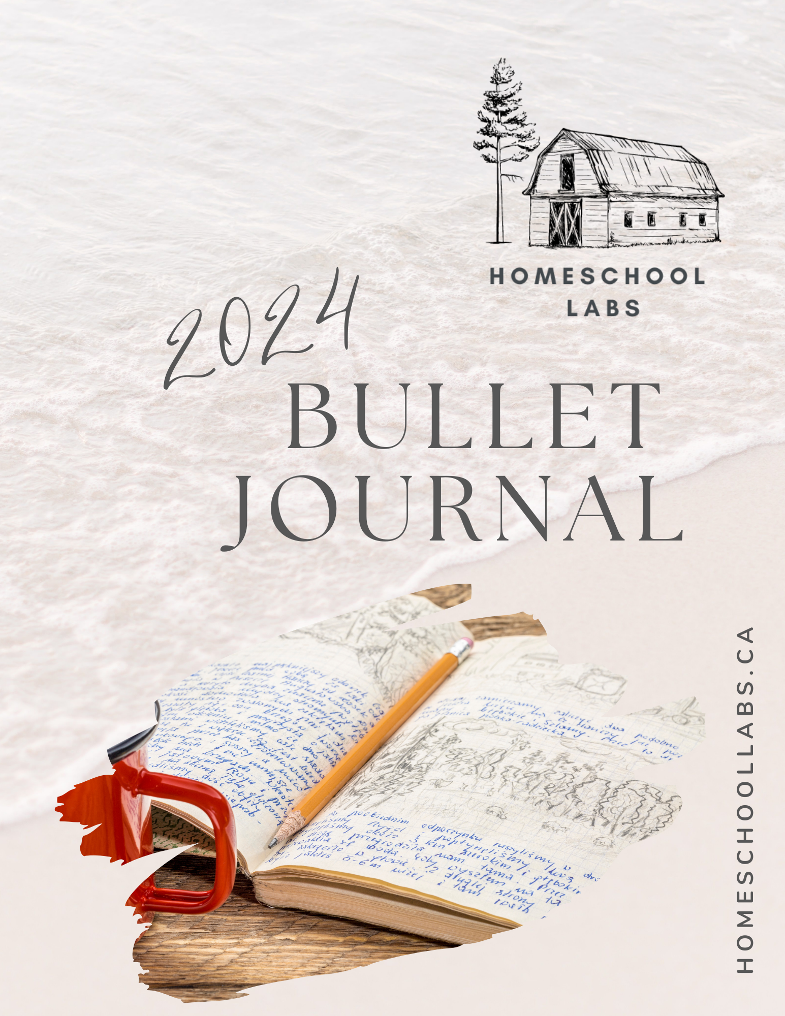  2024 Ultimate pre-made wellbeing bullet journal: Publishing,  RJ: Books